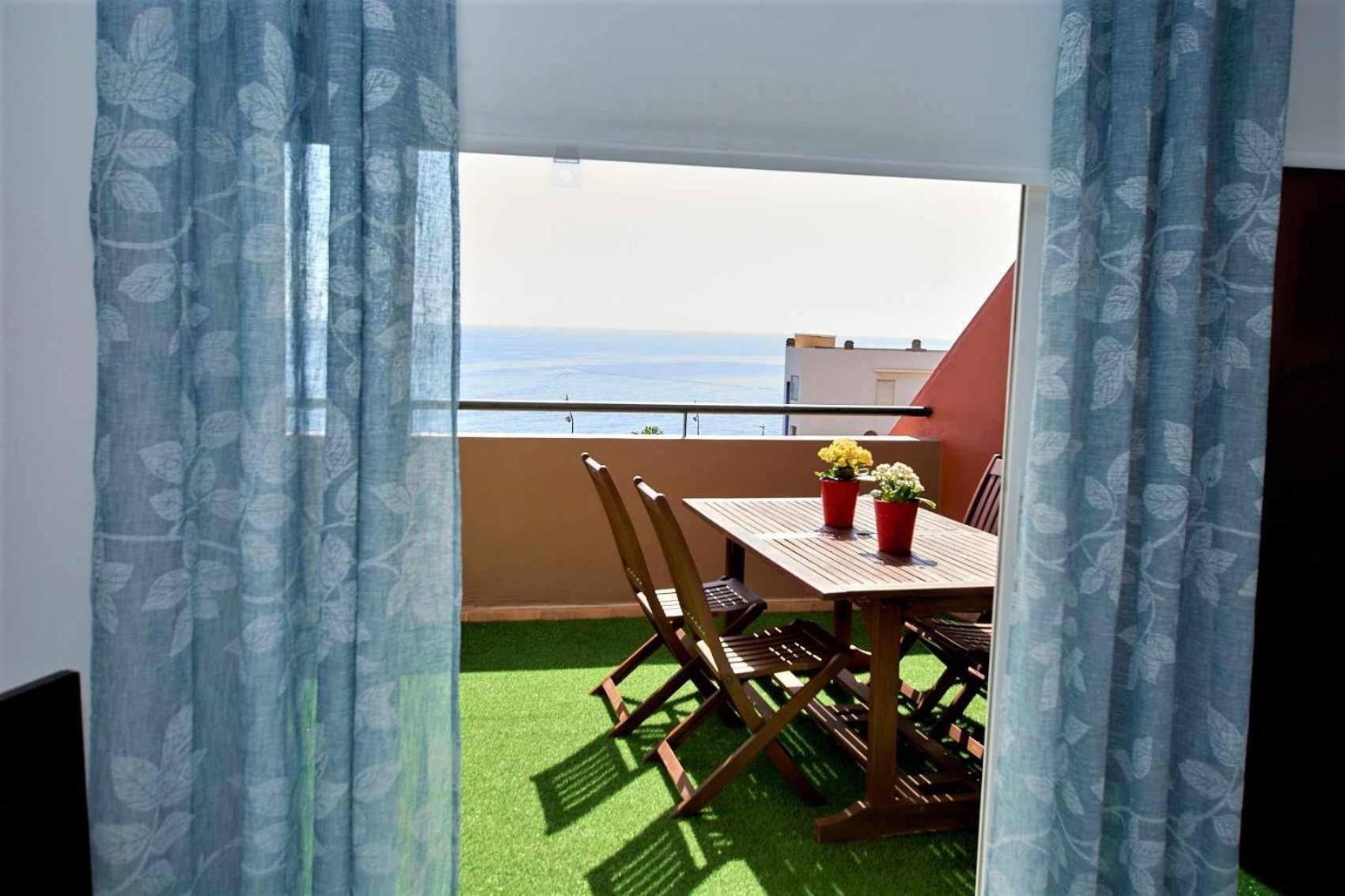 Apartament Bonita Vivienda Con Vistas Al Mar Playawifi Radazul Zewnętrze zdjęcie