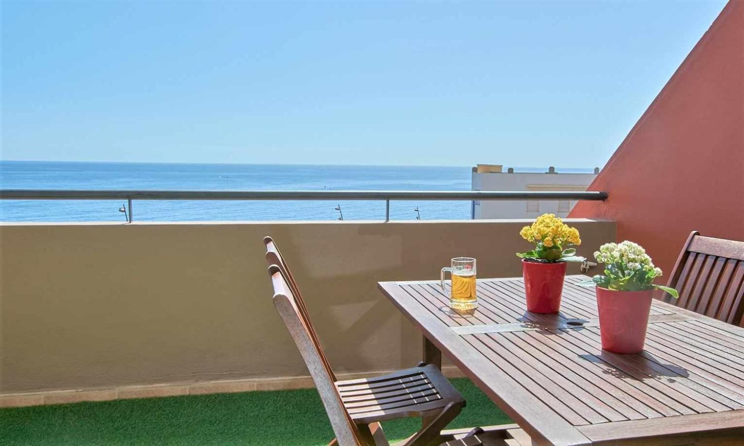 Apartament Bonita Vivienda Con Vistas Al Mar Playawifi Radazul Zewnętrze zdjęcie