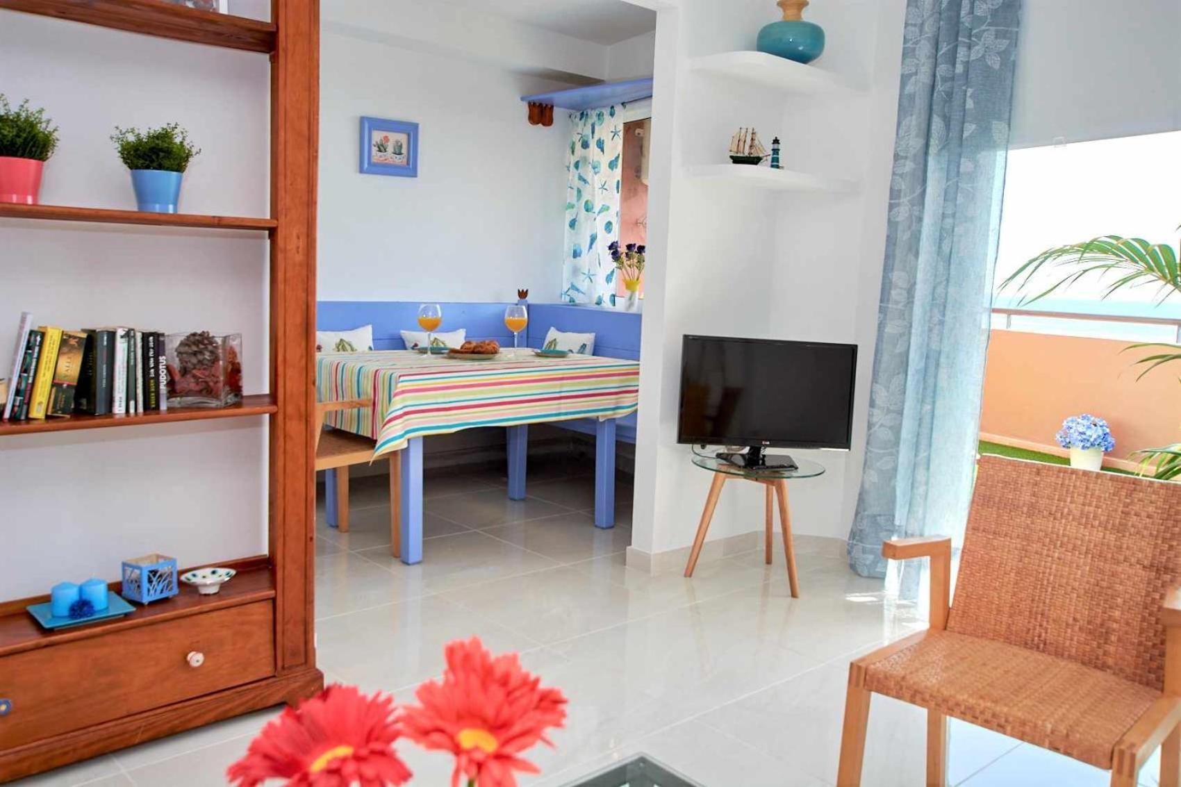 Apartament Bonita Vivienda Con Vistas Al Mar Playawifi Radazul Zewnętrze zdjęcie