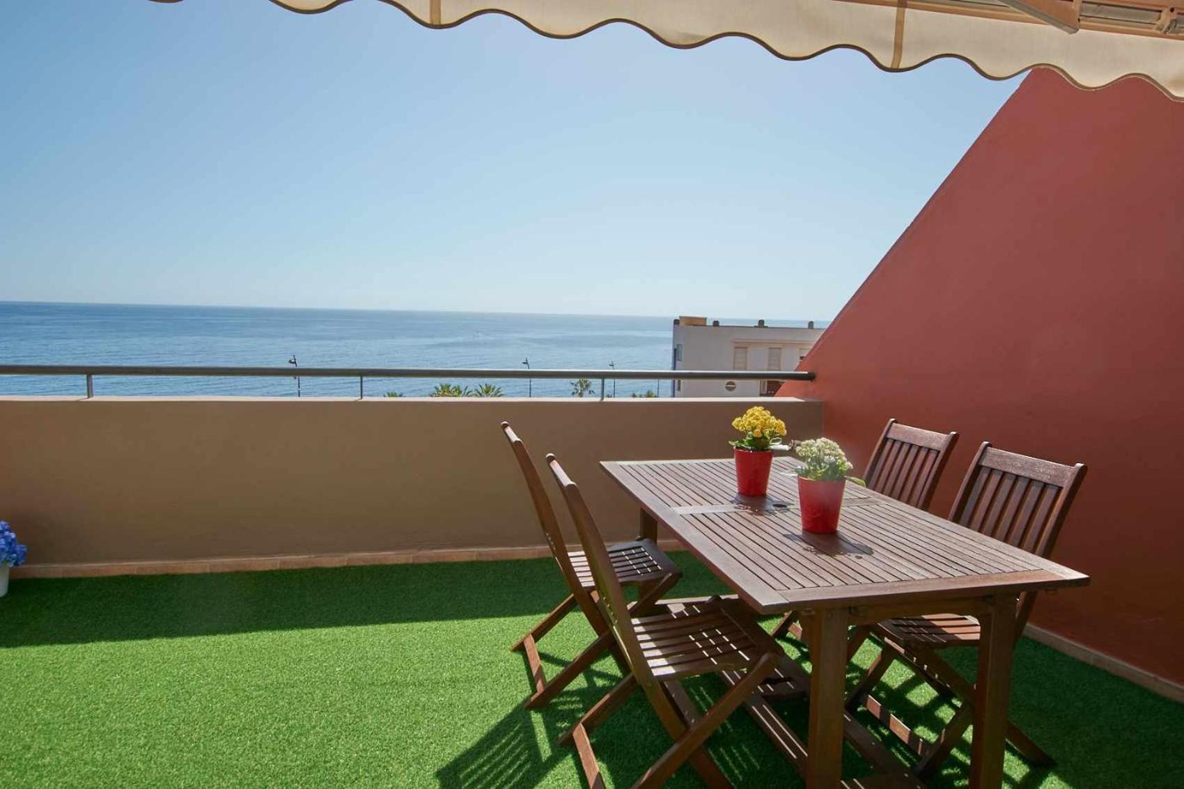 Apartament Bonita Vivienda Con Vistas Al Mar Playawifi Radazul Zewnętrze zdjęcie