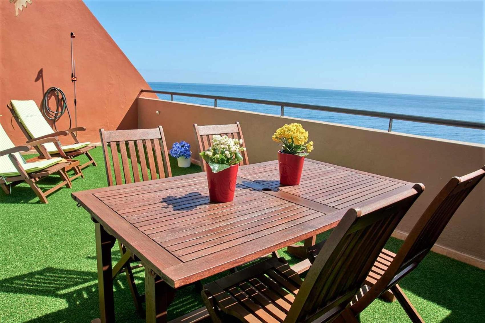 Apartament Bonita Vivienda Con Vistas Al Mar Playawifi Radazul Zewnętrze zdjęcie